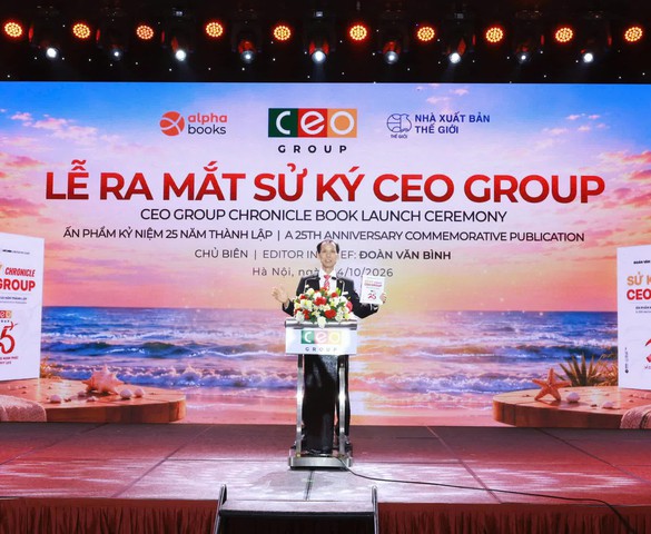 Ra mắt ấn phẩm Sử ký đặc biệt chào mừng Kỷ niệm 25 năm thành lập CEO Group