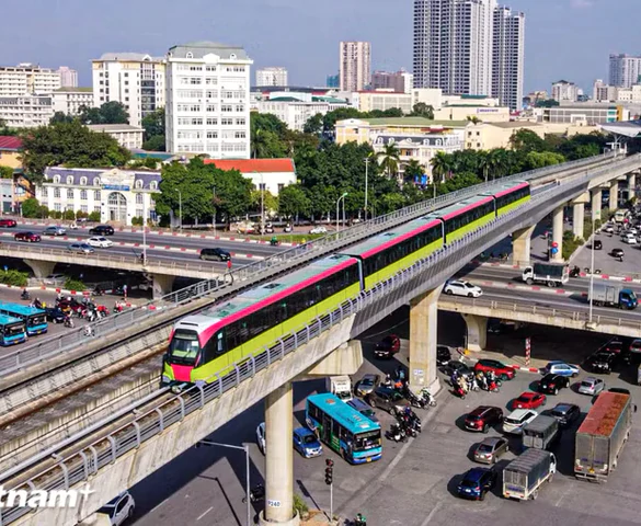 Hà Nội và Thành phố Hồ Chí Minh sẽ đầu tư hơn 2.000km đường sắt đô thị