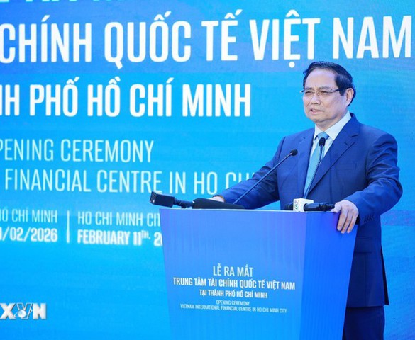 Thủ tướng tuyên bố ra mắt Trung tâm Tài chính quốc tế Việt Nam ở TP.HCM