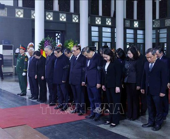 Lễ tang nguyên Phó Chủ tịch Hội đồng Bộ trưởng Đoàn Duy Thành