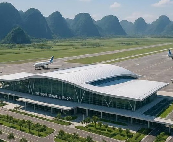 Cân nhắc triển khai xây dựng sân bay quốc tế 720ha tại TP tương lai của Việt Nam
