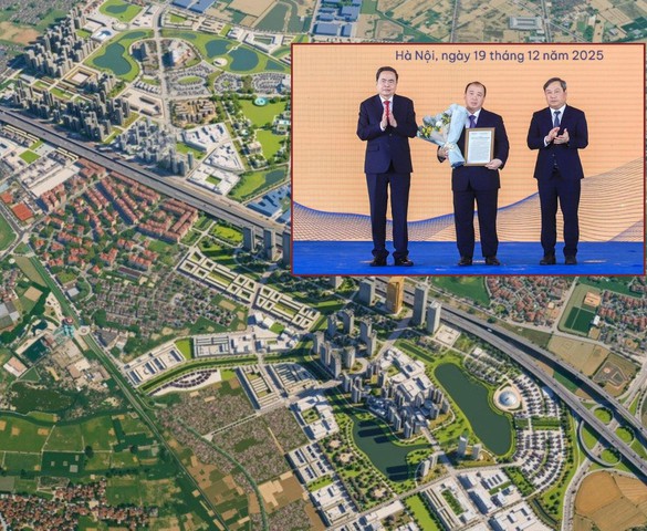 Doanh nghiệp do đại gia Khoa ‘khàn’ đứng đầu khởi công khu đô thị đa mục tiêu đầu tiên Hà Nội, quy mô gần 700ha