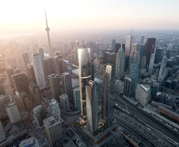 Tòa nhà chọc trời 106 tầng sắp khánh thành: Thiết kế viên kim cương đa diện, tạo hiệu ứng thị giác độc đáo