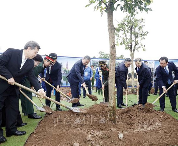 Tổng Bí thư Tô Lâm dự Lễ phát động 'Tết trồng cây đời đời nhớ ơn Bác Hồ' tại Hà Nội