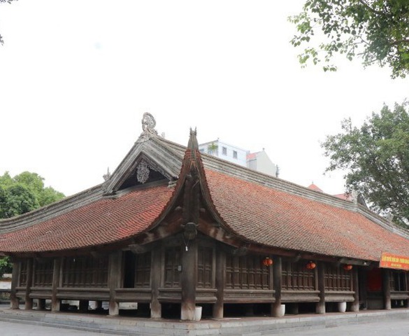 Ngôi đình làng 300 năm tuổi kiến trúc nhà sàn 'độc nhất vô nhị' giữa đồng bằng miền Bắc