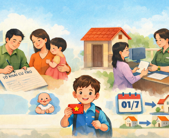 Trẻ dưới 6 tuổi có phải đăng ký thường trú, tạm trú không?