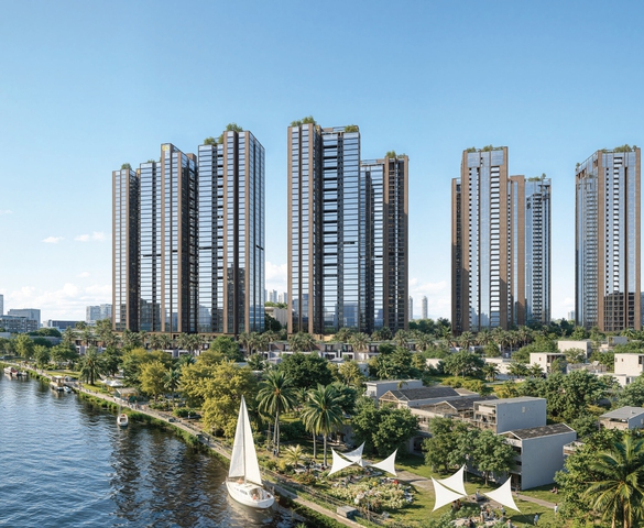 Sunshine Sky City: Năm mới đón lộc, nhà view sông đón phúc