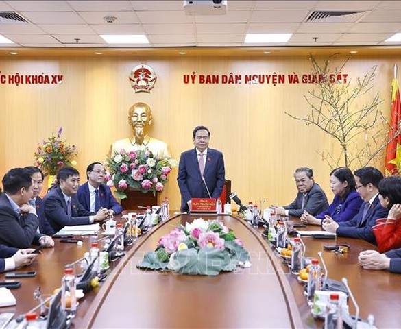 Chủ tịch Quốc hội Trần Thanh Mẫn giao nhiệm vụ cho các Ủy ban của Quốc hội