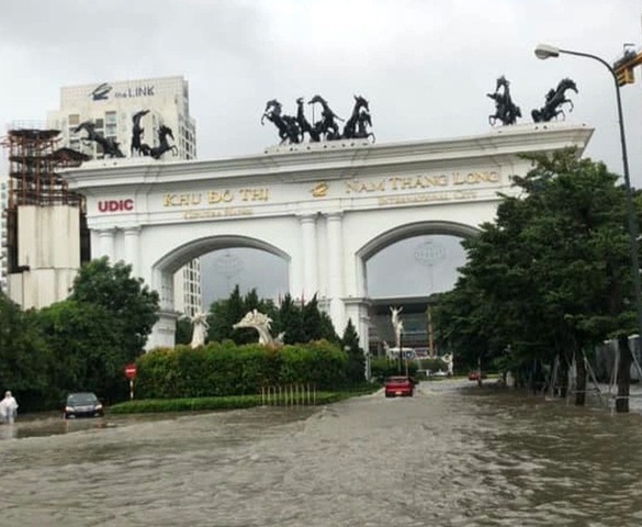 Thi công 3 ca, 4 kíp xuyên Tết, dự án hơn 900 tỷ chống ngập tại khu đô thị giàu có bậc nhất Hà Nội tăng tốc về đích