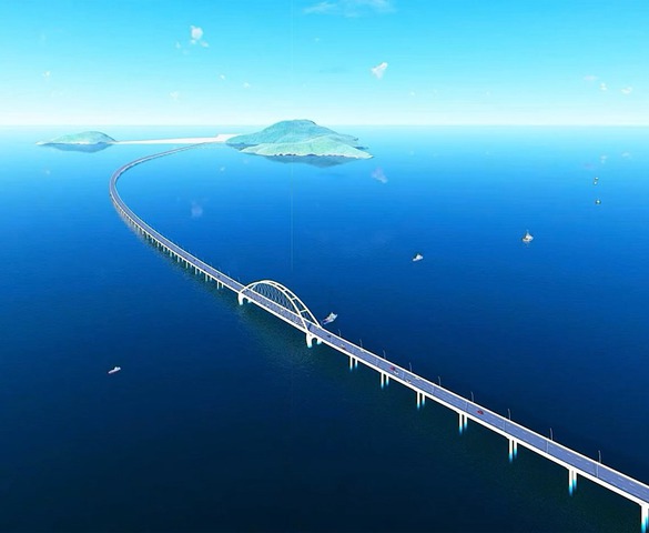 Việt Nam sắp sở hữu cầu vượt biển dài kỷ lục: TOP 3 Đông Nam Á, vốn gần 26.000 tỷ, nối thông trục Bắc - Nam đến cực Nam Tổ quốc