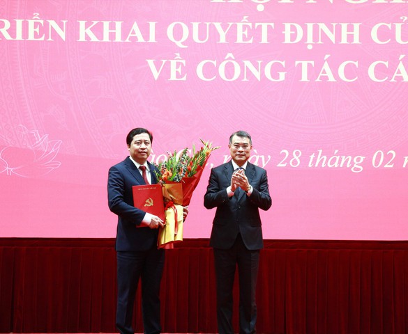 Ông Dương Quốc Huy, Ủy viên BCH Trung ương Đảng, Phó Tổng Thanh tra Chính phủ giữ chức Bí thư Tỉnh ủy Lào Cai