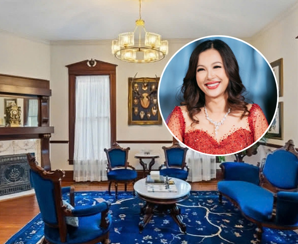 Biệt thự triệu đô của hoa hậu giàu nhất Việt Nam giữa lòng Dallas: Hai căn nhà cổ trên khu đất 7.600m2 với kiến trúc cổ điển độc đáo