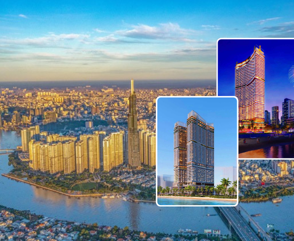 TP giàu nhất Việt Nam sắp có thêm 2 tòa tháp chọc trời: Tọa lạc trên trục di sản, sở hữu 143 trụ điêu khắc hướng biển