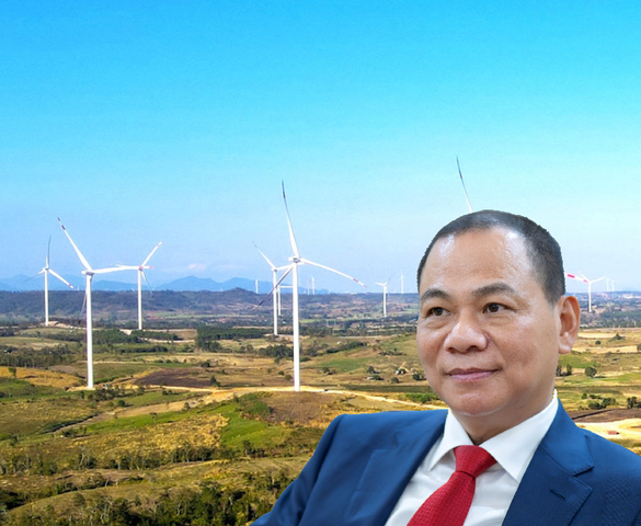 Công ty năng lượng của tỷ phú Phạm Nhật Vượng làm nhà máy điện gió thứ 2 tại tỉnh Gia Lai, quy mô hơn 48.000 tỷ