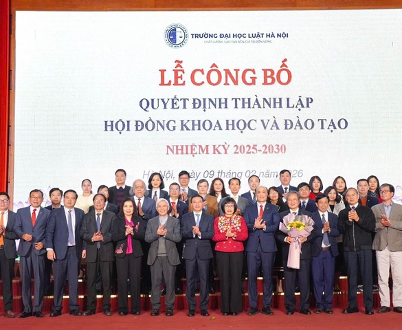 TS. LS. Đoàn Văn Bình làm thành viên Hội đồng Khoa học và Đào tạo Trường Đại học Luật Hà Nội nhiệm kỳ 2025 - 2030