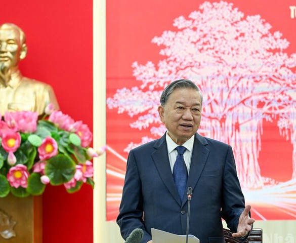 Bài phát biểu của Tổng Bí thư Tô Lâm tại cuộc làm việc với Báo Nhân Dân