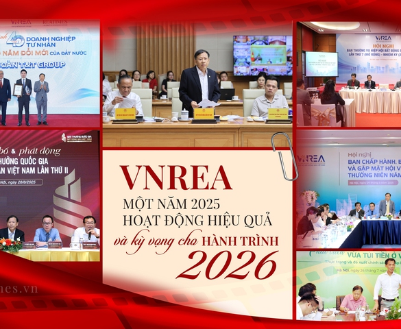 VNREA: Đồng hành và kiến tạo thị trường bất động sản trước vận hội phát triển mới