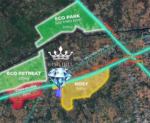 Không phải Eco Retreat, đây mới là dự án có mật độ xây dựng thấp nhất ven Sài Gòn