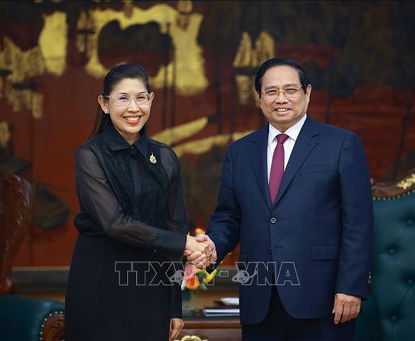 Thủ tướng Chính phủ Phạm Minh Chính tiếp Đại sứ Thái Lan tại Việt Nam