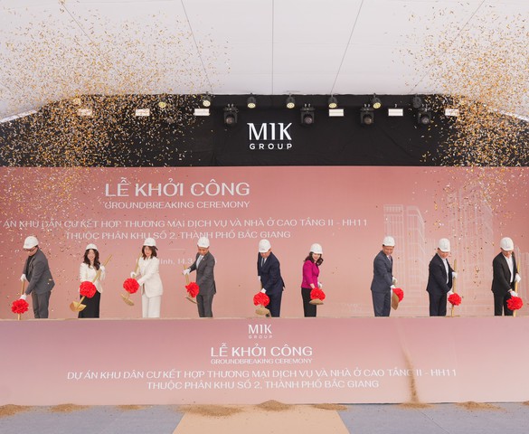 MIK Group khởi công dự án hơn 5ha tại Bắc Ninh: Tham vọng định hình chuẩn sống quốc tế tại "thủ phủ công nghiệp"