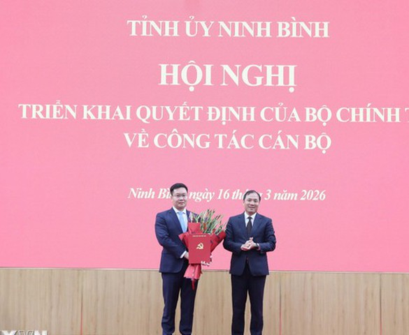 Điều động, phân công ông Trần Đăng Quỳnh giữ chức Phó Bí thư Tỉnh ủy Ninh Bình nhiệm kỳ 2025 - 2030