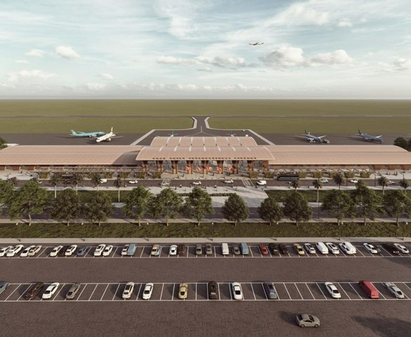 Chỉ hơn 1 tháng nữa, Sun Group sẽ khởi công xây dựng sân bay mới, tọa lạc tại thành phố rộng nhất Việt Nam