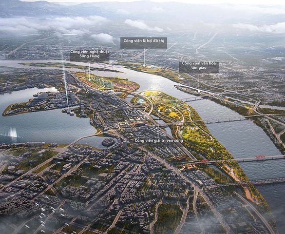 Quy hoạch đô thị sông Hồng triển khai chậm, lùi tiến độ đến 4 tháng nữa