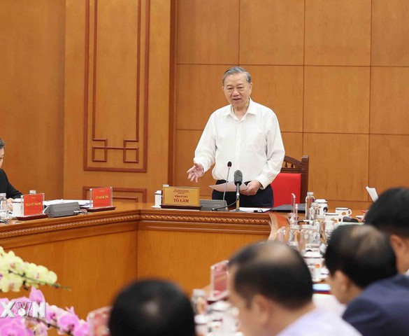 Tổng Bí thư Tô Lâm: Kiên quyết ngăn chặn, đẩy lùi tham nhũng, lãng phí, tiêu cực