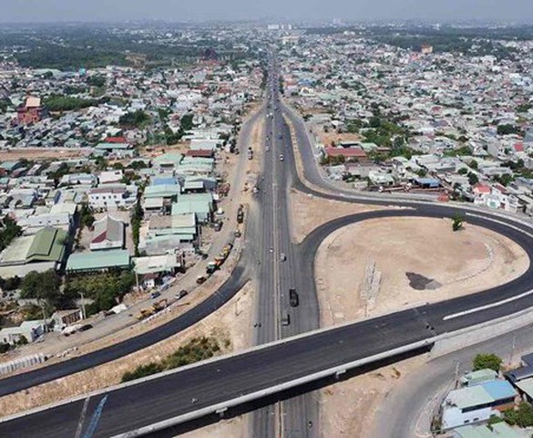 Hơn 37km tuyến chính cao tốc Biên Hòa - Vũng Tàu sắp vận hành