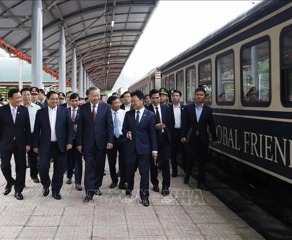 Tổng Bí thư Tô Lâm: Đường sắt kết nối Việt Nam - Trung Quốc phải là một đột phá chiến lược trong hợp tác kinh tế song phương