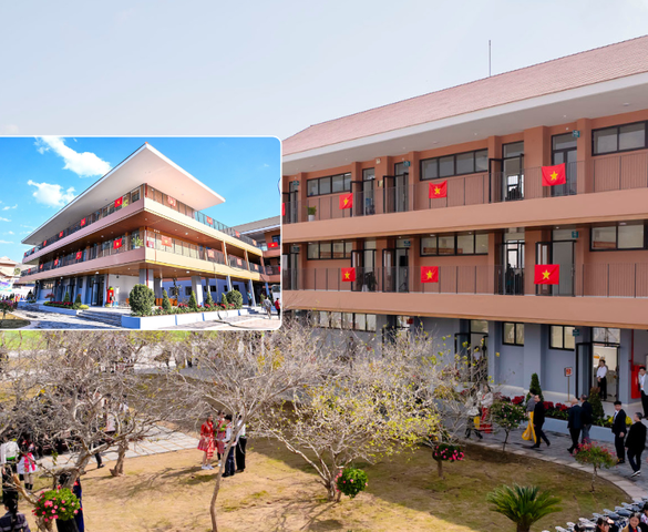 Ngôi trường liên cấp '5 sao' về đích đầu tiên trong chiến dịch xây 248 trường học vùng biên giới của Việt Nam: Là kỳ tích giữa đại ngàn