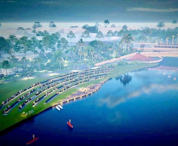 Thành phố trẻ nhất Việt Nam sắp làm sân khấu ngoài trời 1.000 chỗ, tọa lạc ngay cạnh dòng sông biểu tượng