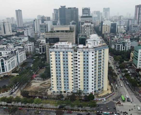 Khu nhà ở bỏ hoang 10 năm giữa Thủ đô hồi sinh đẹp mắt, sắp đón người dân vào ở