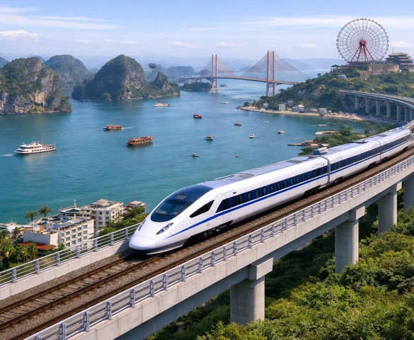 Khởi công Dự án Tuyến đường sắt tốc độ cao Hà Nội – Quảng Ninh vào ngày 12/4