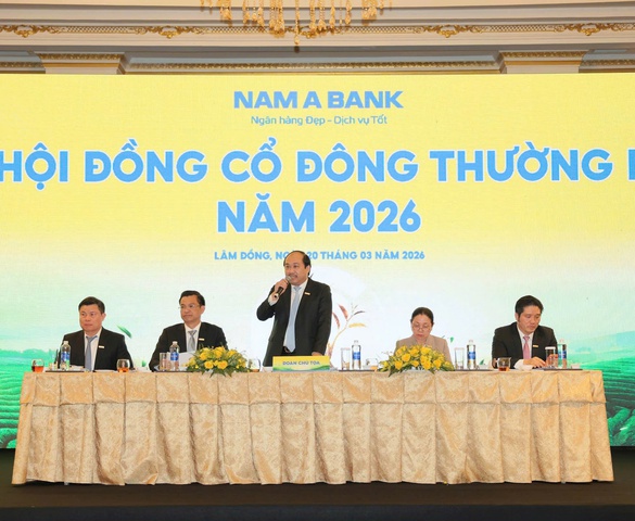 Nam A Bank tổ chức thành công ĐHĐCĐ 2026: Sẵn sàng cho kỷ nguyên tăng trưởng mới