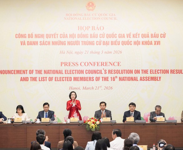 Tỷ lệ đại biểu Quốc hội dự kiến hoạt động chuyên trách trúng cử cao nhất từ trước đến nay