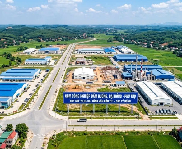 Phú Thọ có thêm cụm công nghiệp hơn 73ha