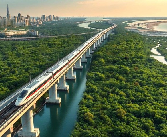 Tuyến đường sắt nối đến siêu đô thị 10 tỷ USD của Vingroup nhận chỉ đạo mới, quyết tâm không để chậm trễ