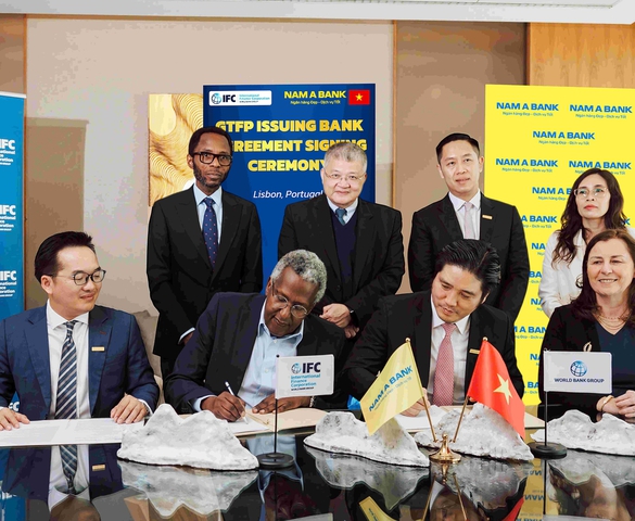 Nam A Bank gia nhập mạng lưới tài trợ thương mại toàn cầu