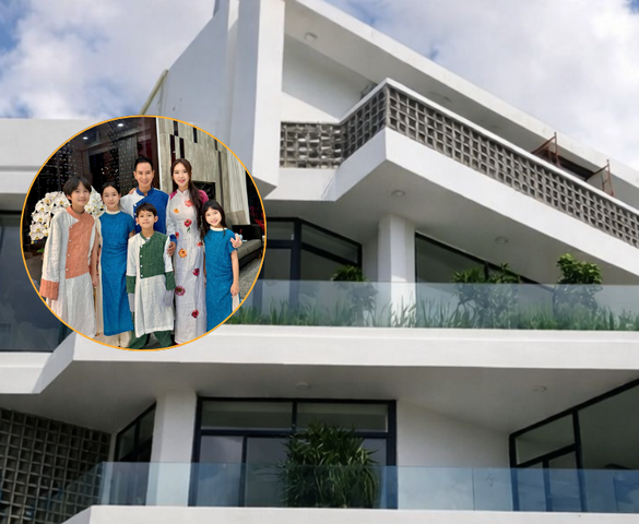 Biệt thự sân vườn bạc tỷ bề thế ở ngoại ô TP. HCM của vợ chồng Lý Hải - Minh Hà: Vị trí đắc địa, nội thất bằng gỗ cao cấp