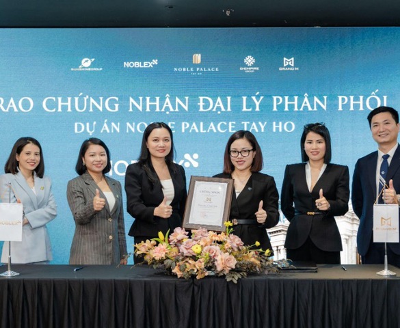 Grand M là tổng đại lý dự án Noble Palace Tay Ho