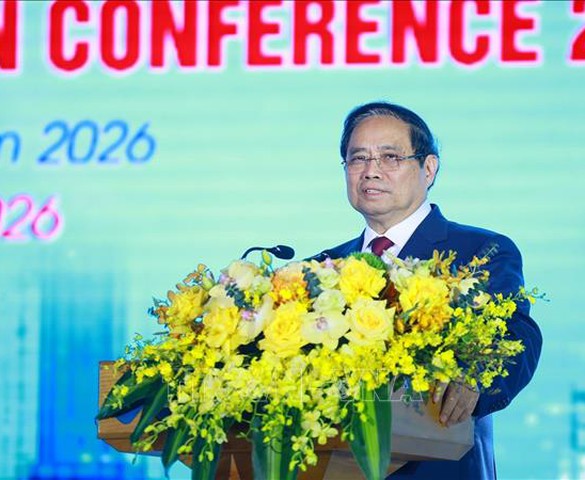 Thủ tướng Phạm Minh Chính: Doanh nghiệp hãy cùng Thanh Hóa phát huy lợi thế và cống hiến, chia sẻ