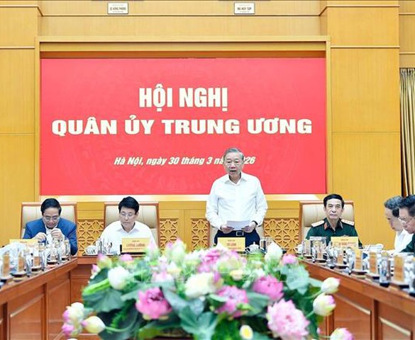 Tổng Bí thư Tô Lâm chủ trì Hội nghị Quân ủy Trung ương