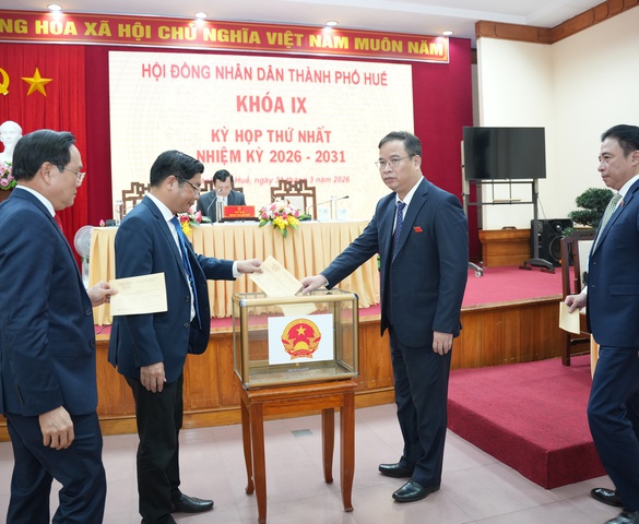 Ông Nguyễn Khắc Toàn tiếp tục giữ chức Chủ tịch UBND TP. Huế nhiệm kỳ 2026 - 2031