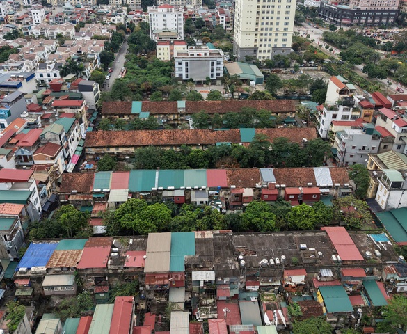 Hiện trạng khu tập thể tại phường Hà Đông, Hà Nội đang được lấy ý kiến để xây cao ốc 34 tầng