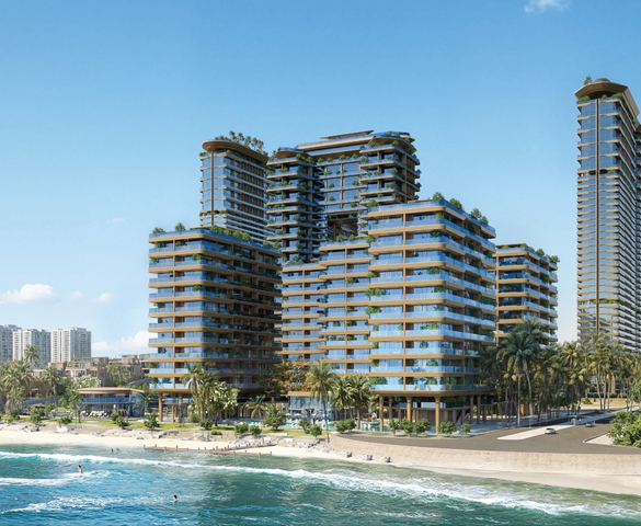 Kiến trúc Vertical Resort tại Sunshine Bay Retreat Vung Tau: Đưa nhịp thở đại dương vào "thành phố" nghỉ dưỡng tầng không
