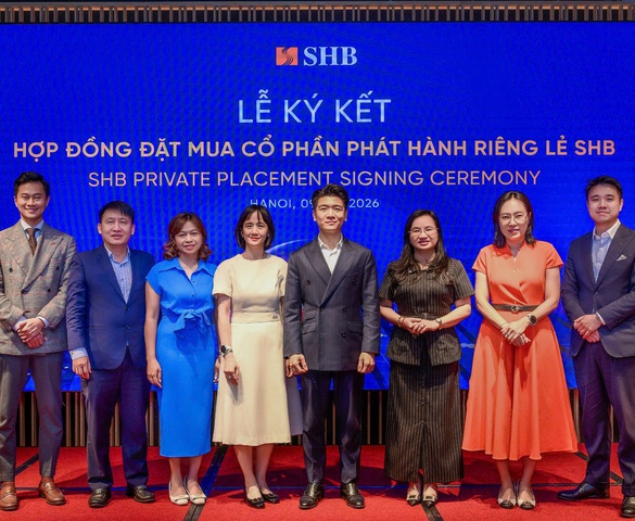 SHB ký kết thỏa thuận phát hành riêng lẻ với hàng loạt quỹ đầu tư lớn