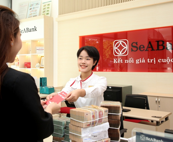 SeABank giảm 0,5%/năm lãi suất huy động