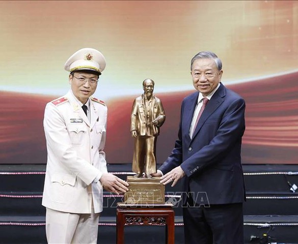 Tổng Bí thư, Chủ tịch nước dự Lễ kỷ niệm 80 năm Ngày truyền thống Tham mưu Công an nhân dân