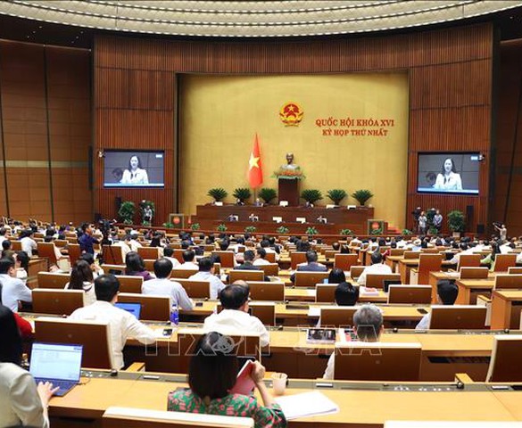 Thông cáo báo chí số 08, Kỳ họp thứ Nhất, Quốc hội khóa XVI